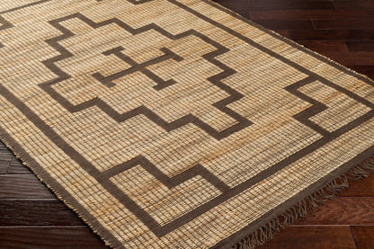 Surya Alex Alx-2309 Camel, Light Wood, Taupe, Nickel, Wheat, Eggplant Area Rug