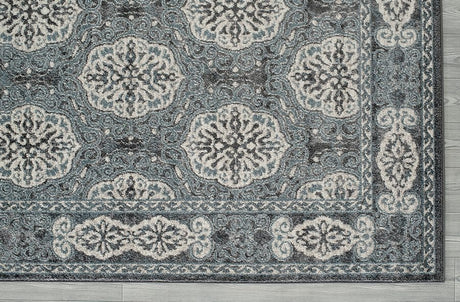 Amer Alexandria Alx-10 Steel Blue Rugs.