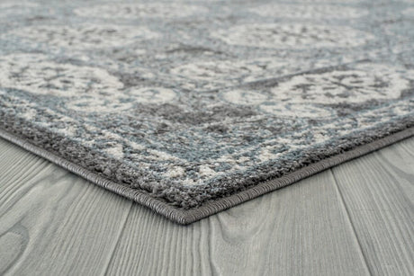 Amer Alexandria Alx-10 Steel Blue Rugs.