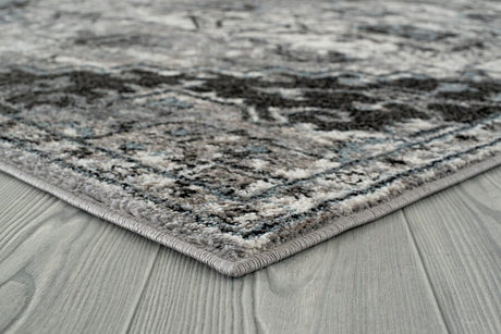 Amer Alexandria Alx-49 Dark Gray Rugs.