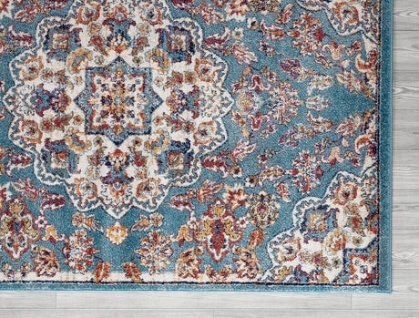 Amer Alexandria Alx-81 Sea Blue Rugs.