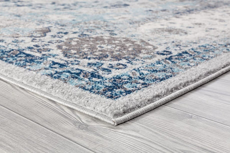 Amer Alexandria Alx-83 Gray Sea Blue Rugs.