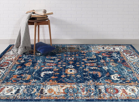 Amer Alexandria Alx-85 Navy Rugs.