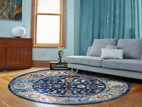 Amer Alexandria Alx-85 Navy Rugs.