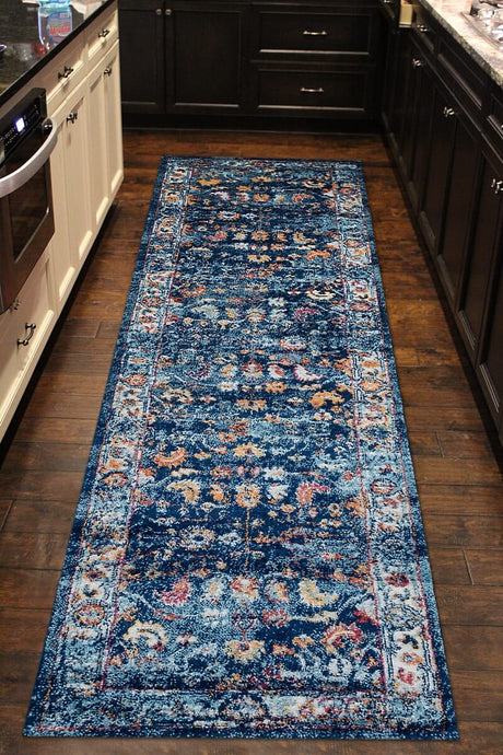 Amer Alexandria Alx-85 Navy Rugs.