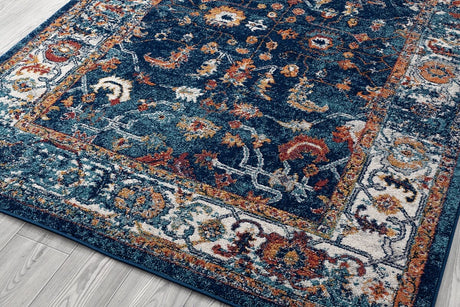 Amer Alexandria Alx-85 Navy Rugs.