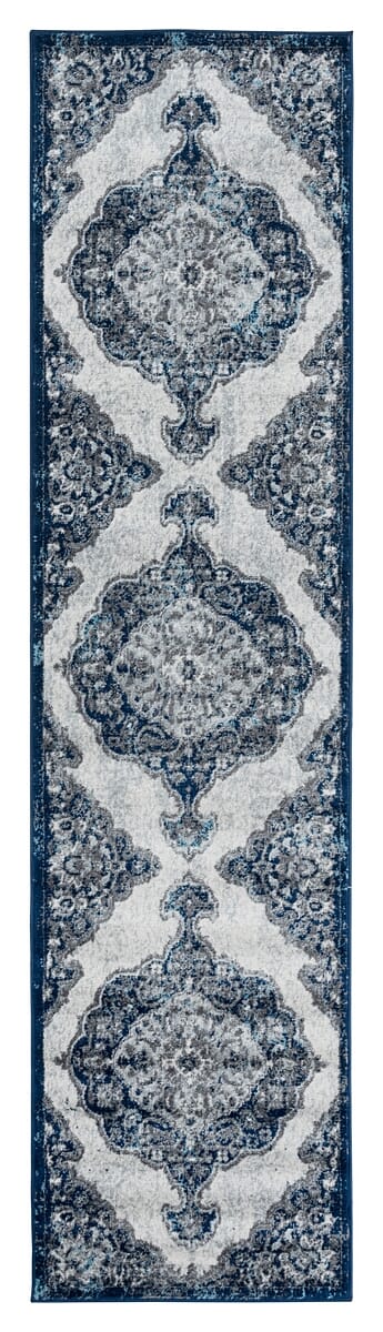 Amer Alexandria Alx-86 Ivory Navy Rugs.