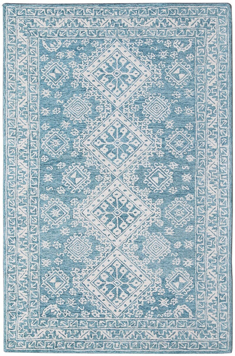 Amer Boston Bos-64 Teal Blaze Rugs.