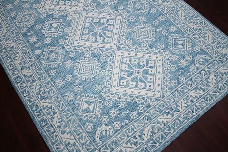 Amer Boston Bos-64 Teal Blaze Rugs.