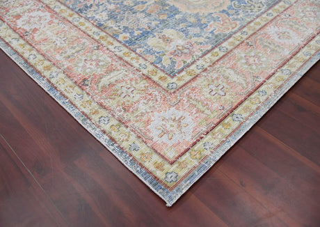 Amer Century Cen-15 Navy Pink Rugs.