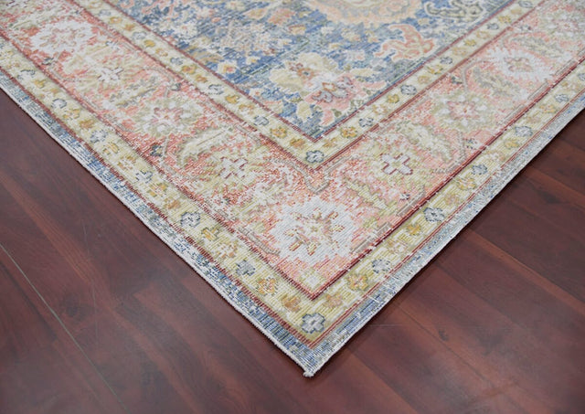 Amer Century Cen-15 Navy Pink Rugs.