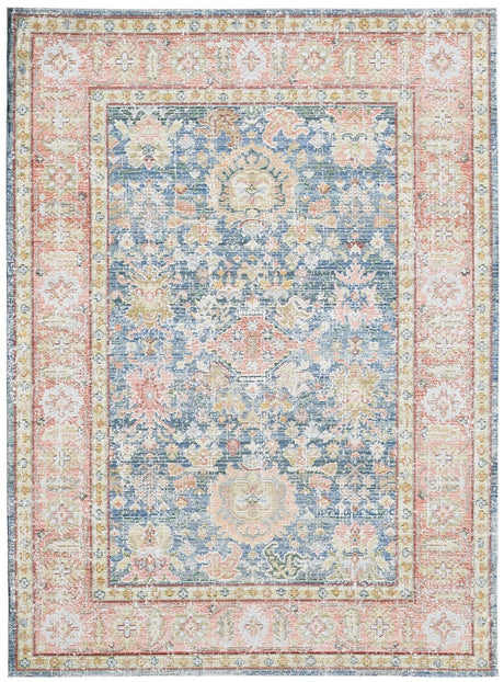 Amer Century Cen-15 Navy Pink Rugs.