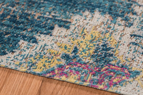 Amer Eternal Ete-22 Turquoise Blue Rugs.