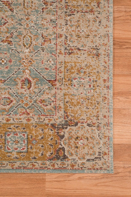 Amer Eternal Ete-27 Teal Rugs.