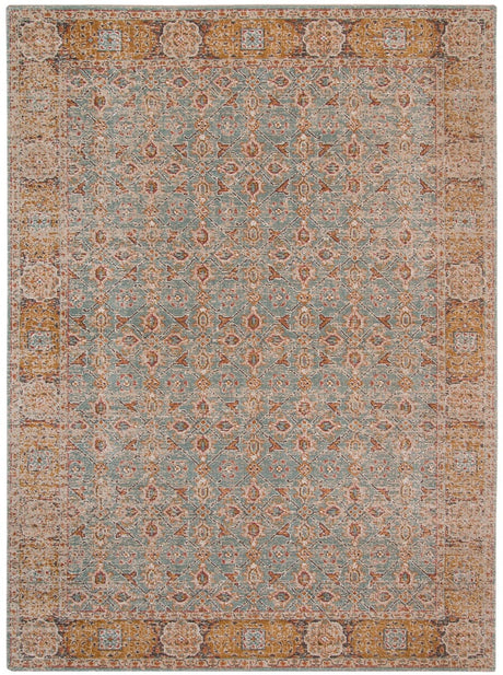 Amer Eternal Ete-27 Teal Rugs.