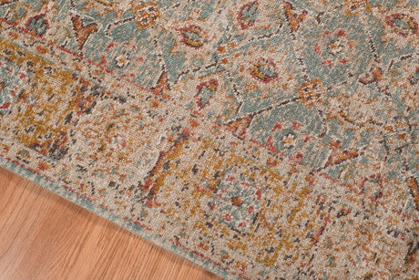 Amer Eternal Ete-27 Teal Rugs.