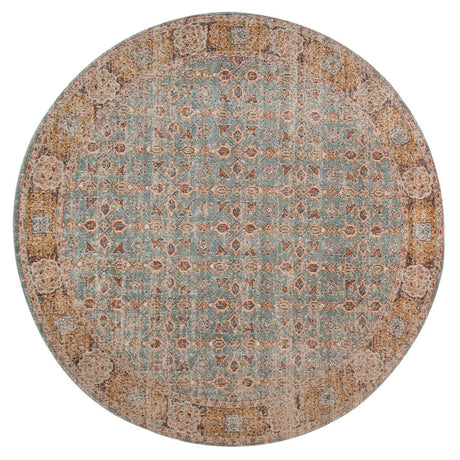 Amer Eternal Ete-27 Teal Rugs.