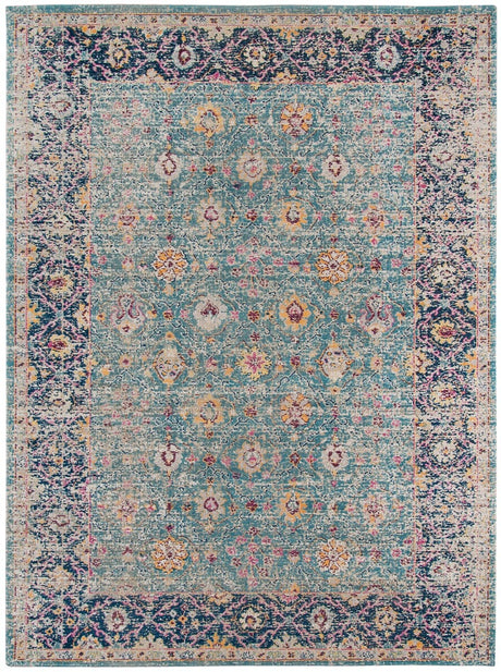 Amer Eternal Ete-28 Turquoise Blue Rugs.