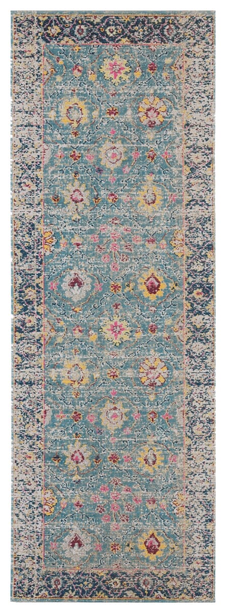 Amer Eternal Ete-28 Turquoise Blue Rugs.