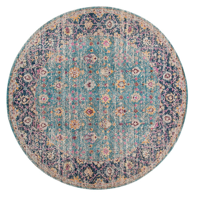 Amer Eternal Ete-28 Turquoise Blue Rugs.