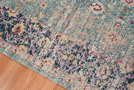 Amer Eternal Ete-28 Turquoise Blue Rugs.