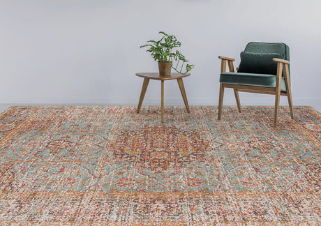 Amer Eternal Ete-30 Seafoam Green Rugs.