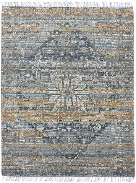 Amer Prairie Pre-2 Denim Orange Rugs.