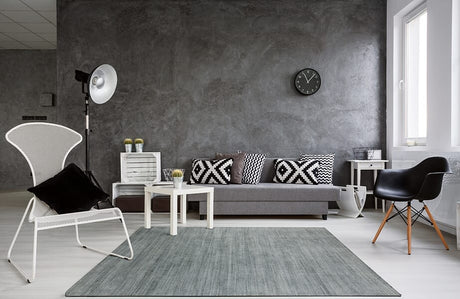 Amer Raffia Raf-2 Silver Rugs.