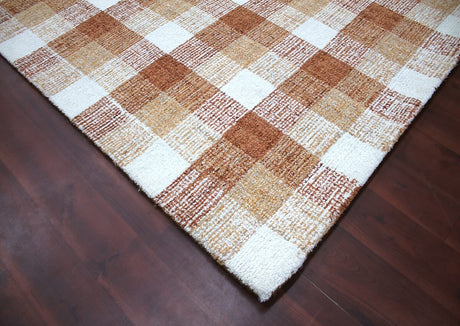 Amer Tartan Tra-10 Orange Rugs.