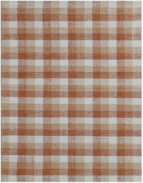 Amer Tartan Tra-10 Orange Rugs.