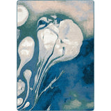 American Dakota Abstract Jellyfish Ocean Blue Rug - 0472OCB234