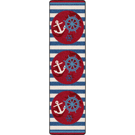 American Dakota Ahoy There Nautical Rug - 0197NAU234