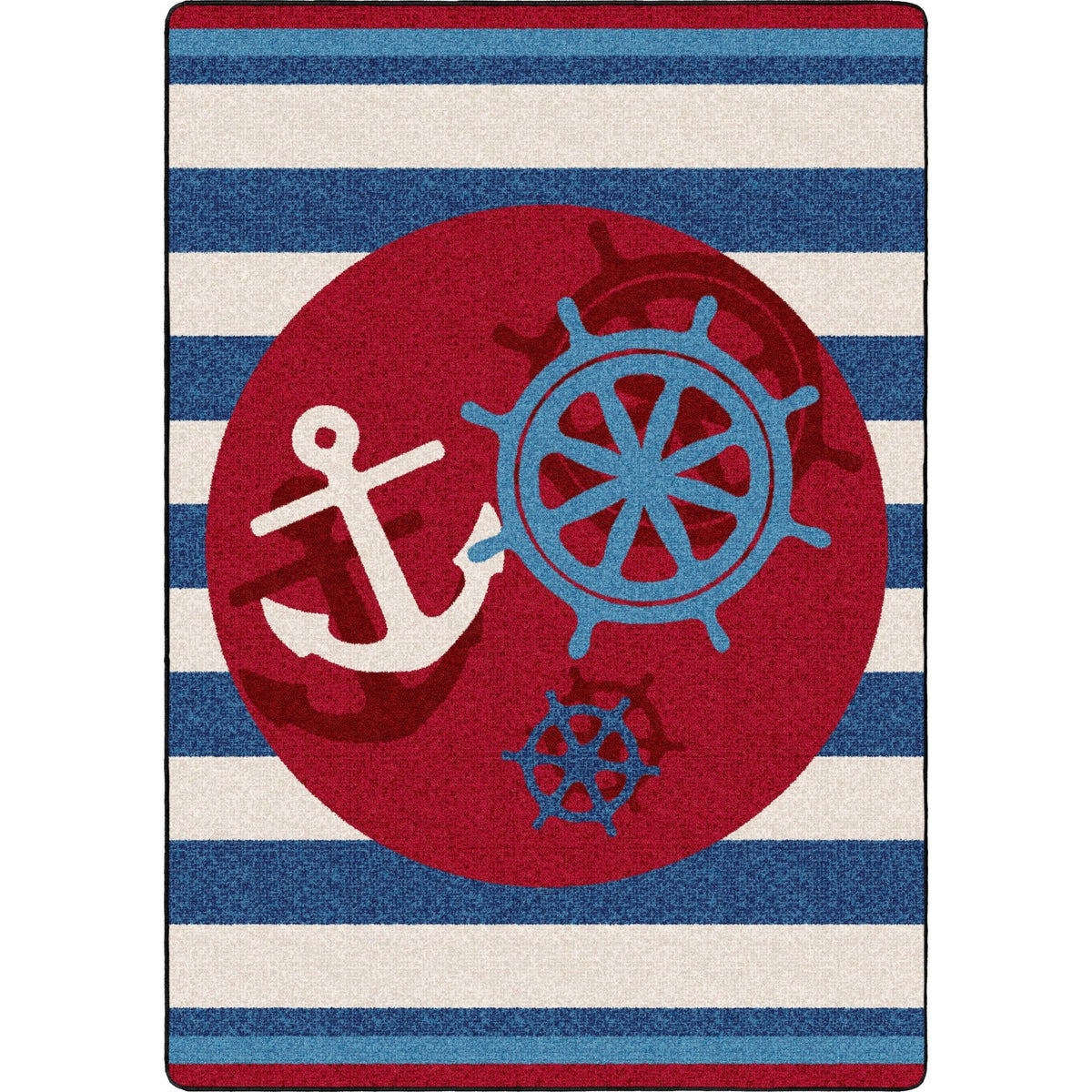 American Dakota Ahoy There Nautical Rug - 0197NAU234