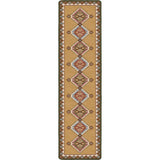 American Dakota Ancestry Green Rug
