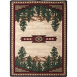American Dakota Autumn Point Wine Rug