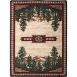 American Dakota Autumn Point Wine Rug