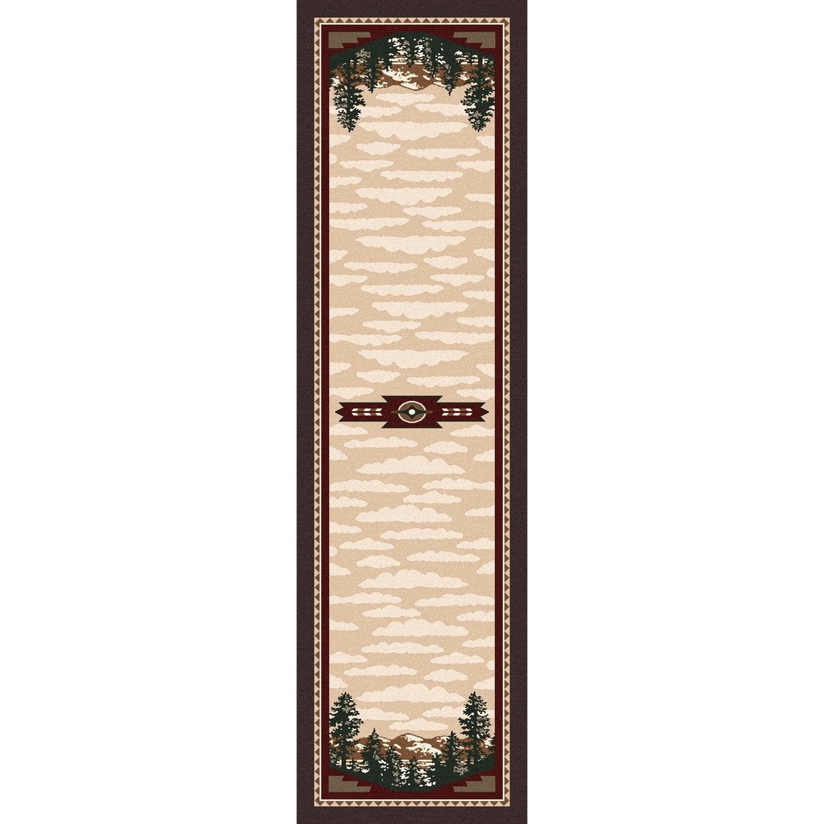 American Dakota Autumn Point Wine Rug