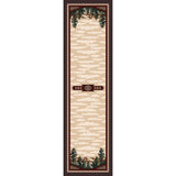 American Dakota Autumn Point Wine Rug
