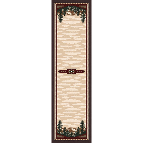 American Dakota Autumn Point Wine Rug