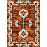 American Dakota Badlands Rust Rug