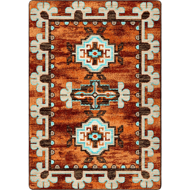 American Dakota Badlands Rust Rug
