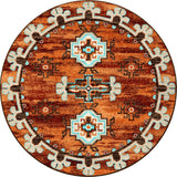 American Dakota Badlands Rust Rug