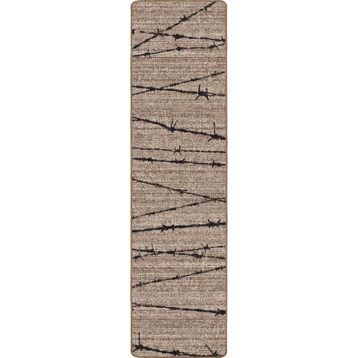 American Dakota Barbed Wire Natural Rug - 0192NAT234
