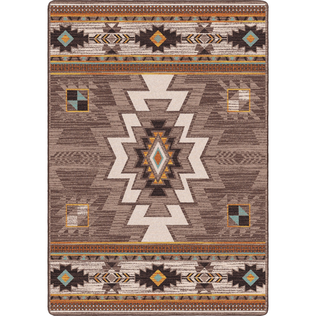 American Dakota Barrel Worn Saddle Rug