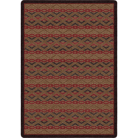 American Dakota Basket Weave Dark Chocolate Rug