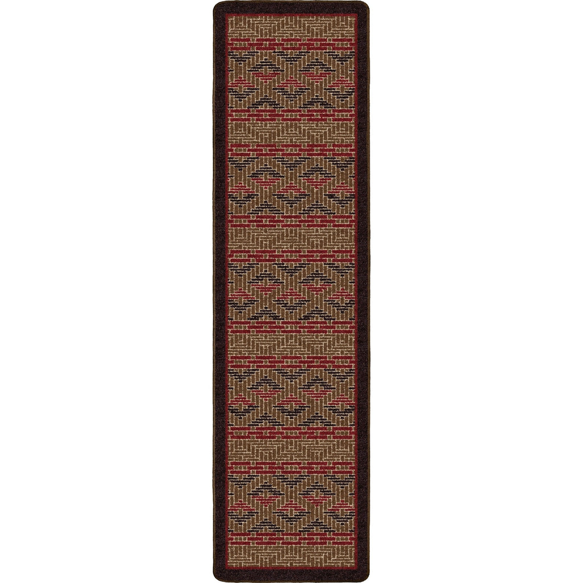American Dakota Basket Weave Dark Chocolate Rug