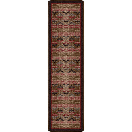 American Dakota Basket Weave Dark Chocolate Rug