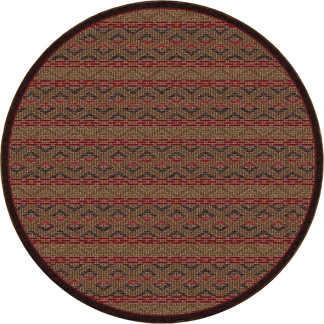 American Dakota Basket Weave Dark Chocolate Rug