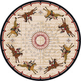 American Dakota Three Sisters Garnet Rug