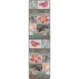 American Dakota Beach Blocks Coastal Rug - 0342COS234